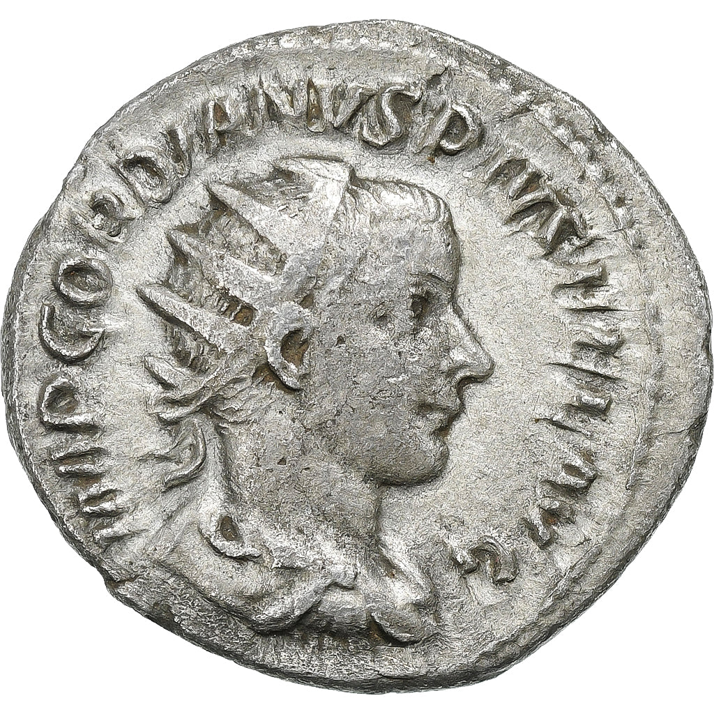 Gordian III, Antoninianus, 241-243, Rome, Silver, EF(40-45), RIC:86