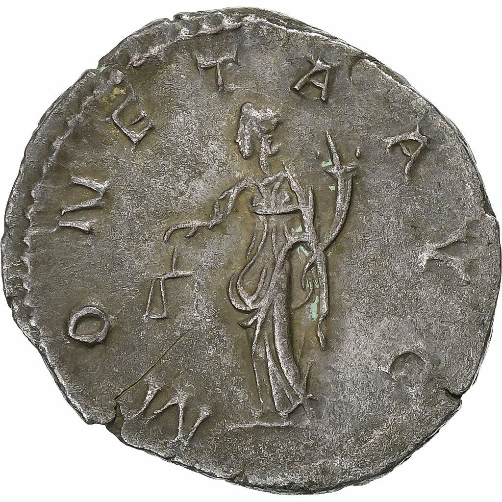 Postumus, Antoninianus, 262-263, Trier, Billon, VZ, RIC:75