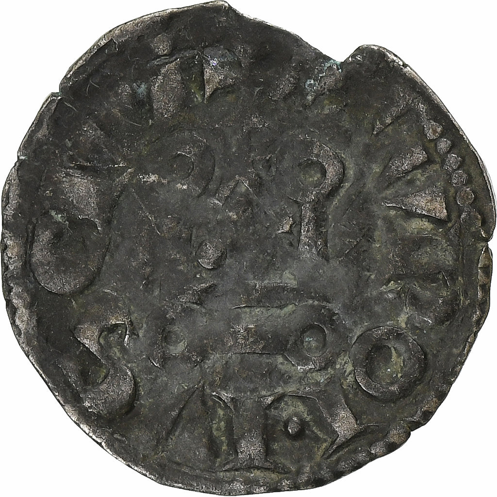 France, Louis VIII-IX, Denier Tournois, 1223-1244, Billon, EF(40-45)