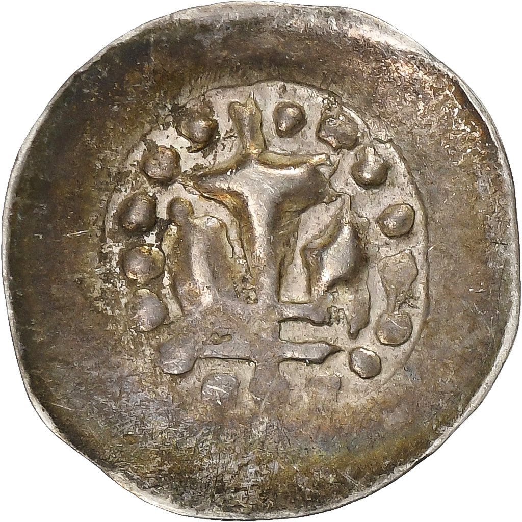 Frankreich, Denier bractéacte, XIVth-XVth Century, Strasbourg, Billon, S+