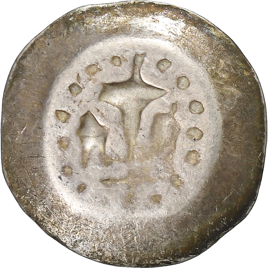 Frankreich, Denier bractéacte, XIVth-XVth Century, Strasbourg, Billon, S+
