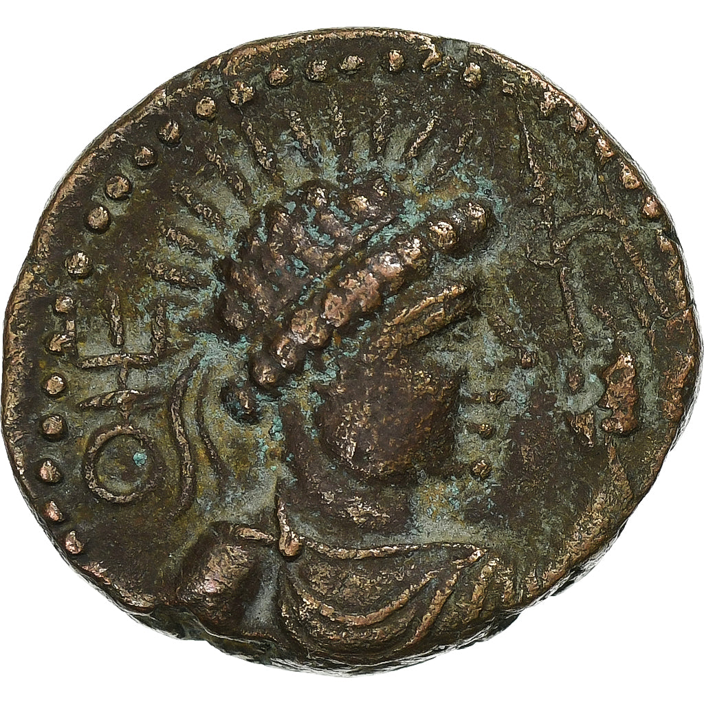Kushan Empire, Vima Takto, Tetradrachm, 55-105, Biglione, BB