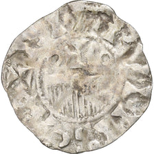 Comté de Champagne, Denier, ca. 1050-1100, Provins et Sens, Billon, TB+