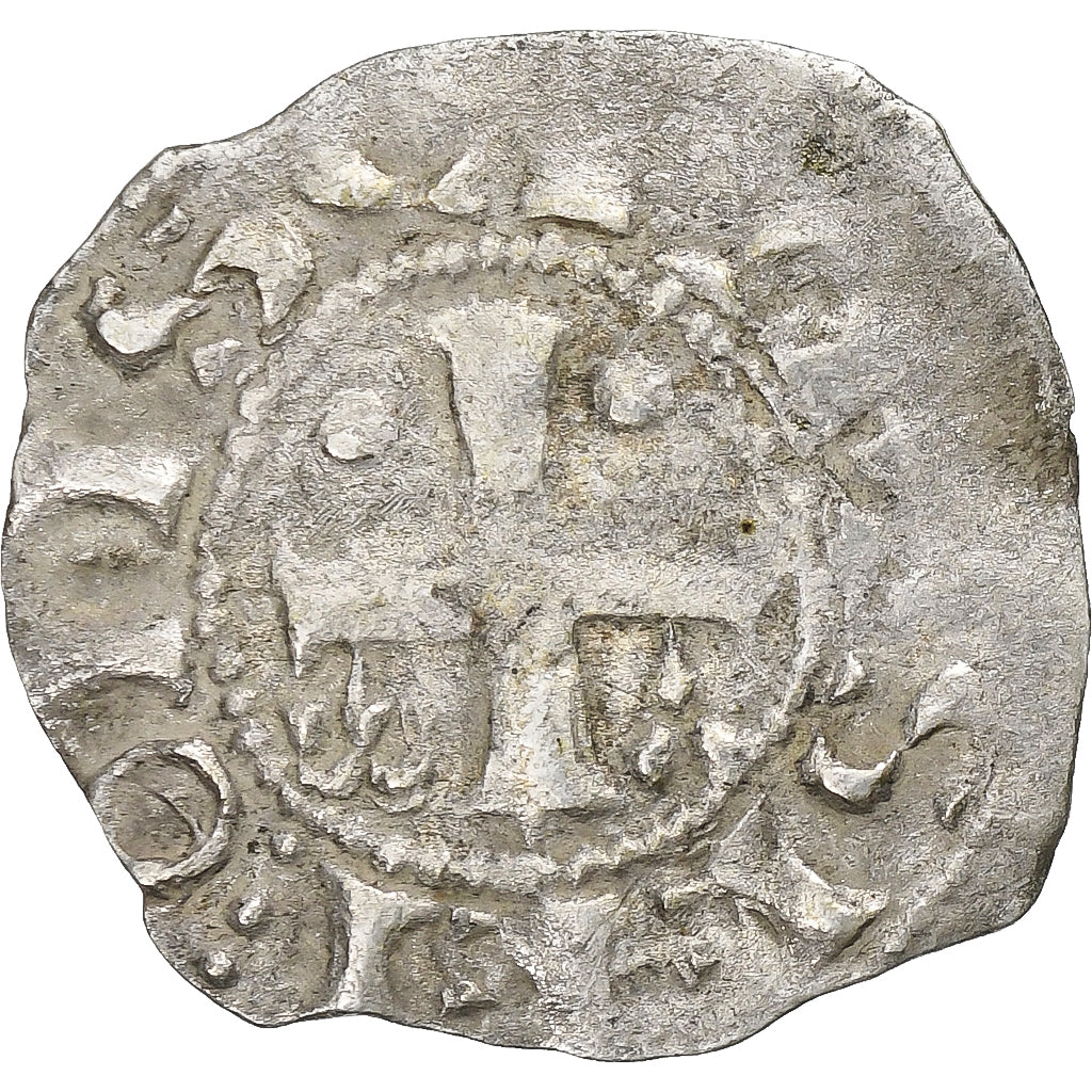 County of Champagne, Denier, ca. 1050-1100, Provins et Sens, Billon, S+