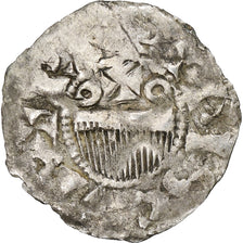 County of Champagne, Denier, ca. 1050-1100, Provins & Sens, Billon, VF(30-35)