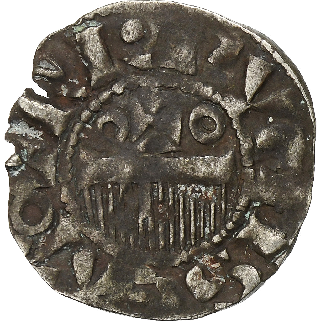 Comté de Champagne, Denier, ca. 1050-1100, Provins et Sens, Billon, TB+