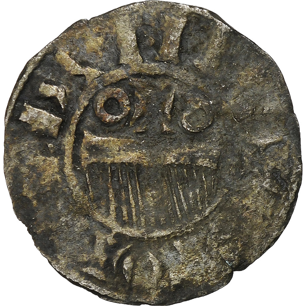 County of Champagne, Denier, ca. 1050-1100, Provins & Sens, Billon, VF(30-35)