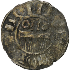 County of Champagne, Denier, ca. 1050-1100, Provins & Sens, Billon, VF(30-35)