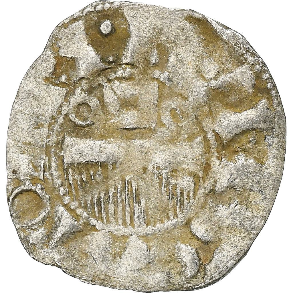 County of Champagne, Denier, ca. 1050-1100, Provins et Sens, Lingote, VF(30-35)