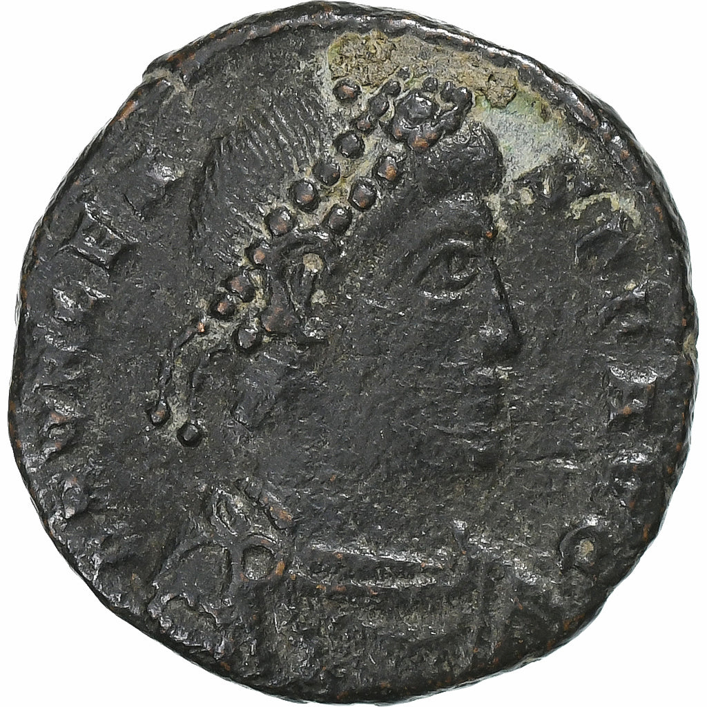 Valens, Follis, 364-367, Siscia, Bronze, AU(50-53), RIC:5b