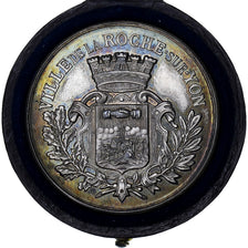 France, Token, La Roche-Sur-Yon, Exposition Canine, 1890, Silver, MS(60-62)