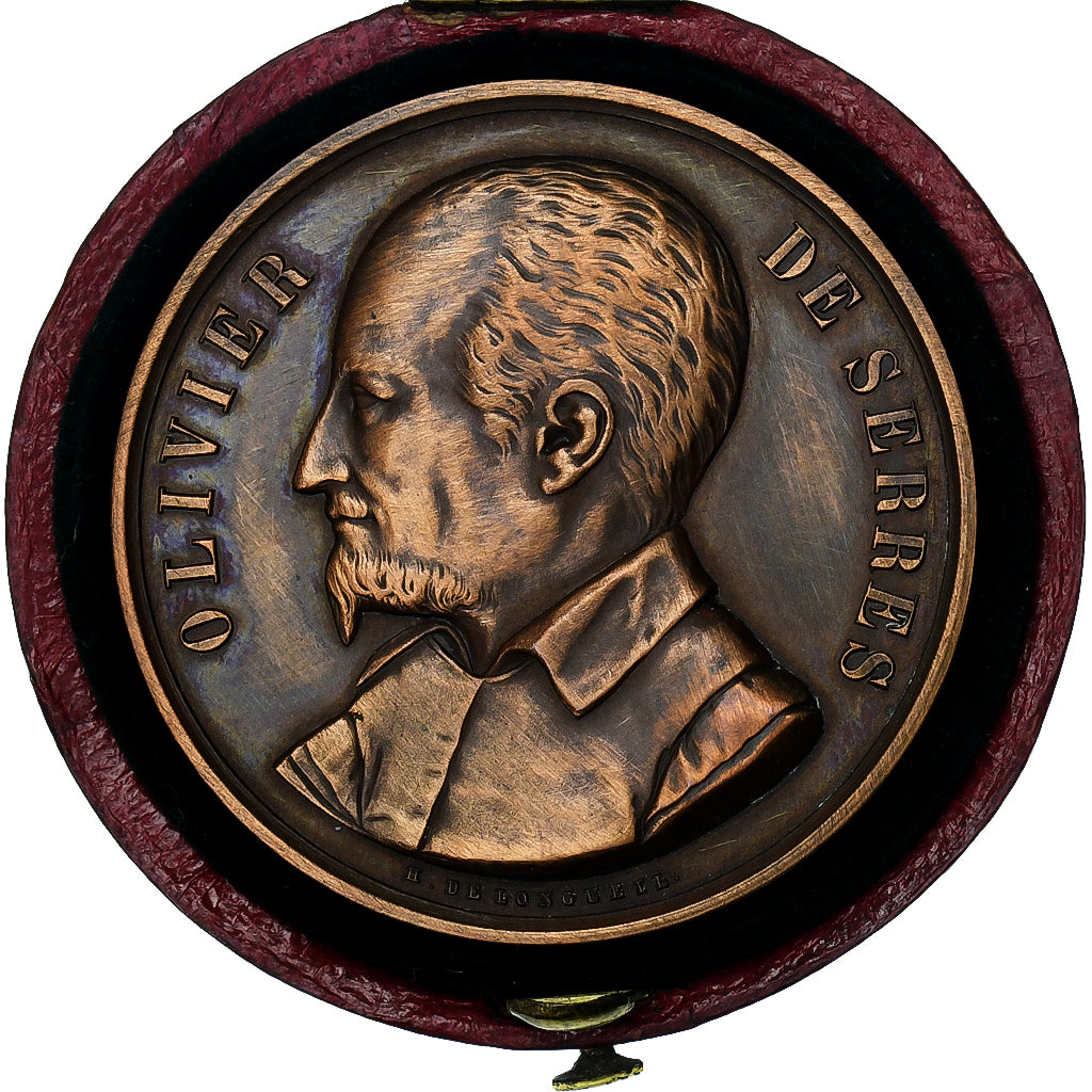 Frankreich, Medaille, Olivier de Serres, Comité d'Agriculture de Beaune, n.d.