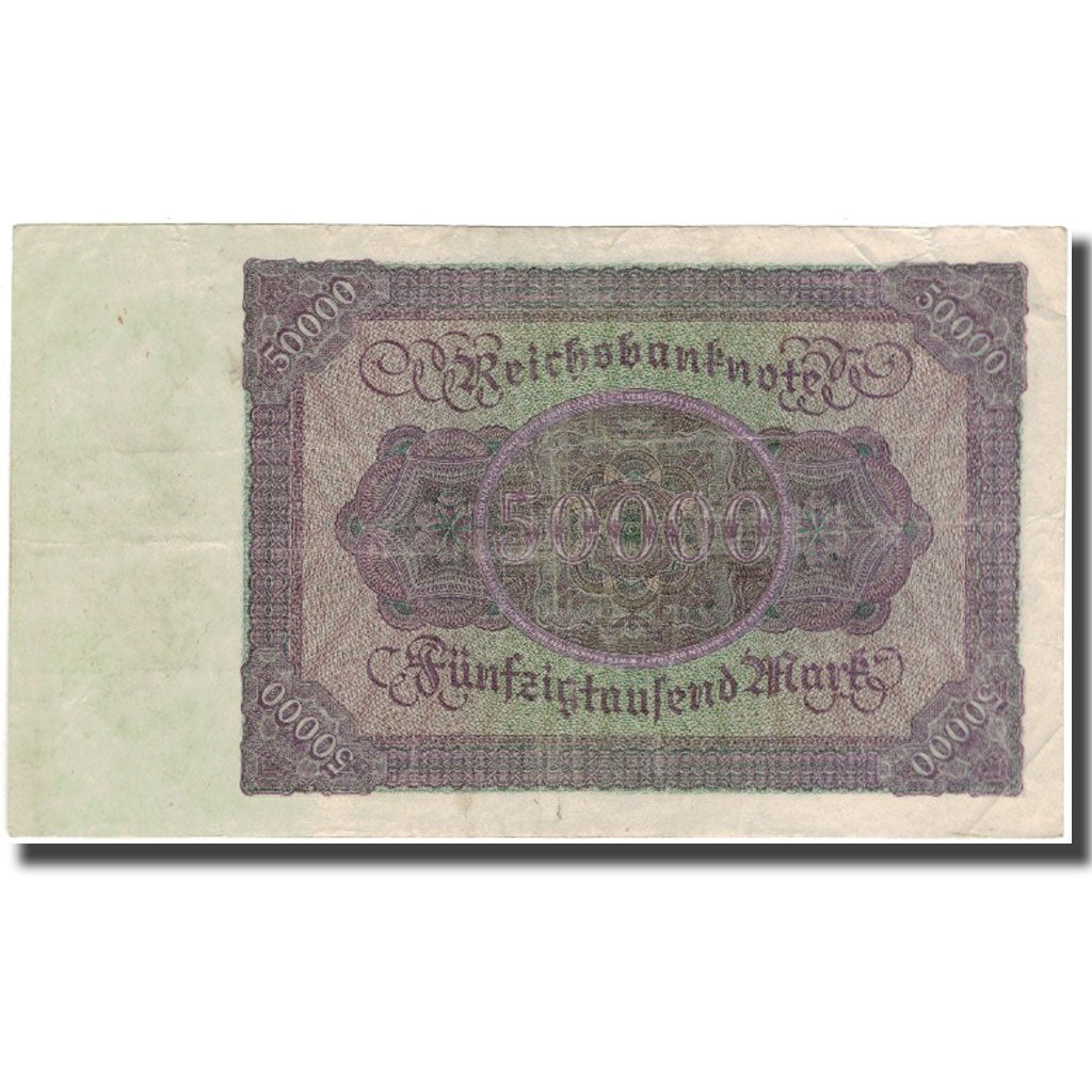 Banconote, Germania, 50,000 Mark, 1922, KM:80, MB+