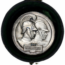 Germany, Medal, Centenaire des Sapeurs-Pompiers de Metz, 1912, Silvered bronze