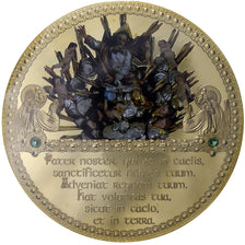 Vaticaan, Medaille, Pater Noster, Civitas Vaticana, n.d., Gold plated copper