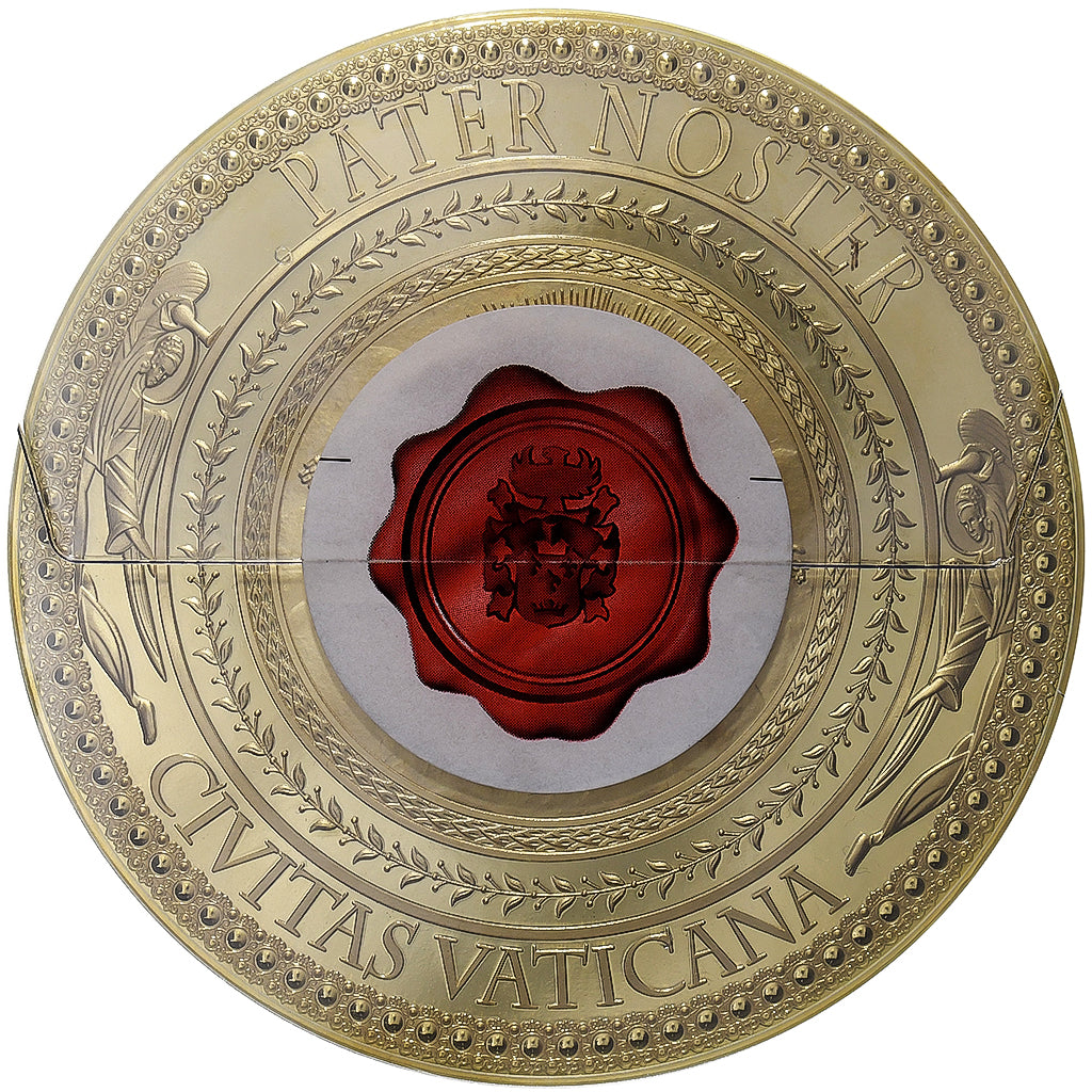 Vaticaan, Medaille, Pater Noster, Civitas Vaticana, n.d., Gold plated copper