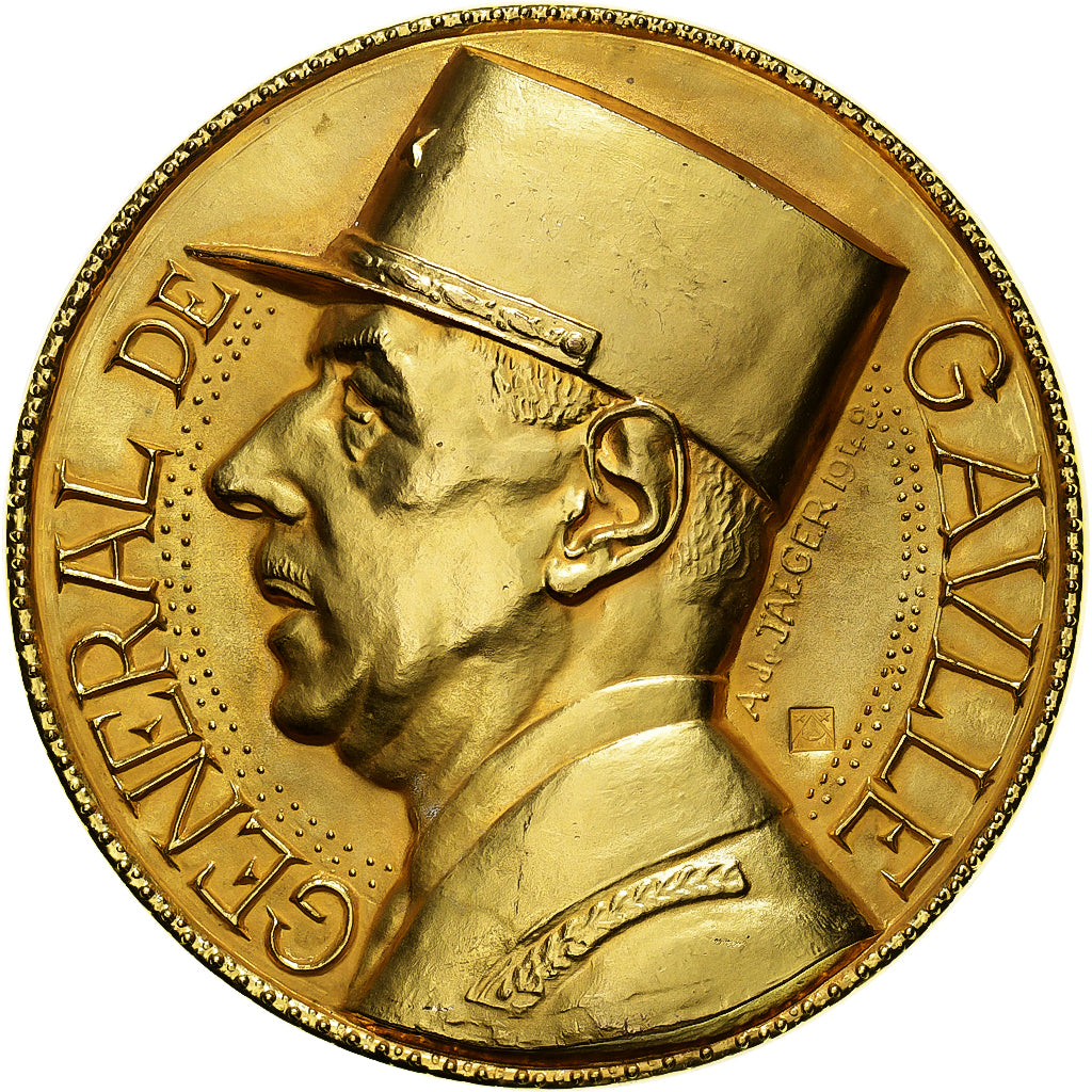 Francia, medaglia, Charles de Gaulle, Mémorial du Général de Gaulle, n.d.