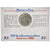 Francia, medaglia, Jeux Olympiques d'Albertville, 1992, Rame-nichel, FDC