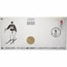 Francia, Medal + stamp, XVIème JO d'Albertville, Chamonix-Mont Blanc, 1991