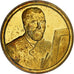 França, medalha, Autoportrait à la palette, Vincent Van Gogh, Vermeil