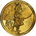 France, Medal, La Petite Fille à l'arrosoir, Auguste Renoir, Vermeil, AU(55-58)