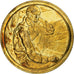 France, Medal, Le Garçon au gilet rouge, Paul Cézanne, Vermeil, AU(55-58)