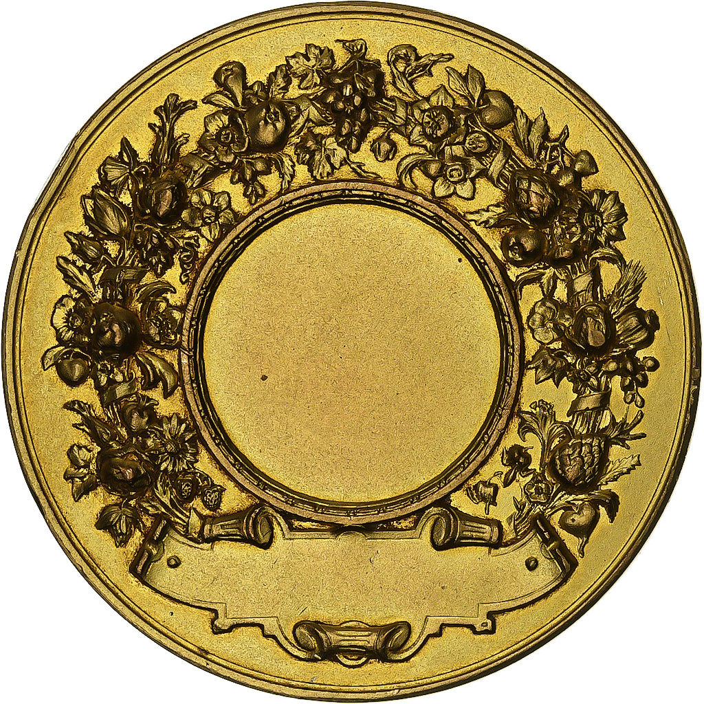 Francia, medalla, Société Française du Dahlia - Biarritz, n.d., Bronce, EBC+
