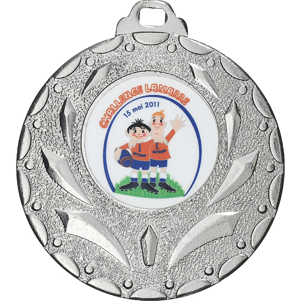 France, Medal, Challenge Lamarre, 2011, Silvered Metal, AU(55-58)