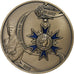 France, Médaille, 50 ans de l'Ordre National du Mérite, 2013, Bronze, SUP+