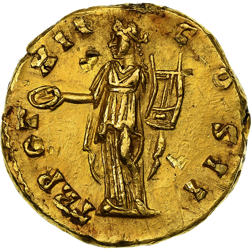 Marcus Aurelius, Aureus, 157-158, Rome, Gold, AU(50-53), RIC:474A