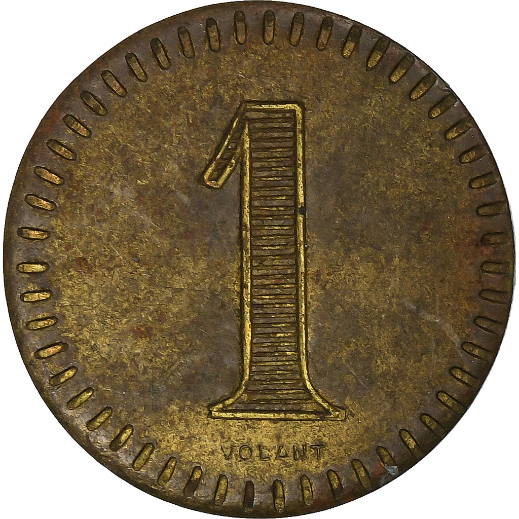 France, Token, Maison Mignon, n.d., Brass, 1, AU(50-53)