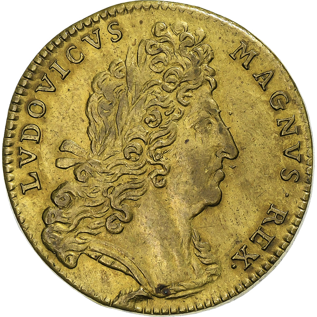 France, Token, Louis XIV, n.d., Brass, AU(50-53)