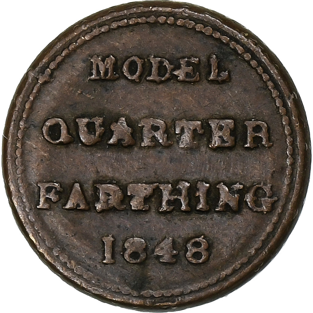 Zjednoczone Królestwo Wielkiej Brytanii, Token, Victoria, Model Quarter