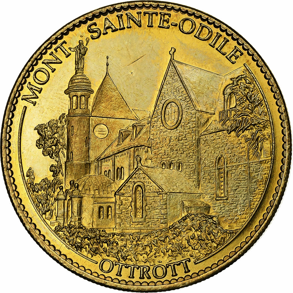 Francia, Tourist token, Ottrot - Mont Sainte-Odile, 2010, Cobre - níquel, EBC