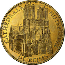 Francja, Tourist token, Cathédrale Notre Dame de Reims, 2011, Miedź-Nikiel