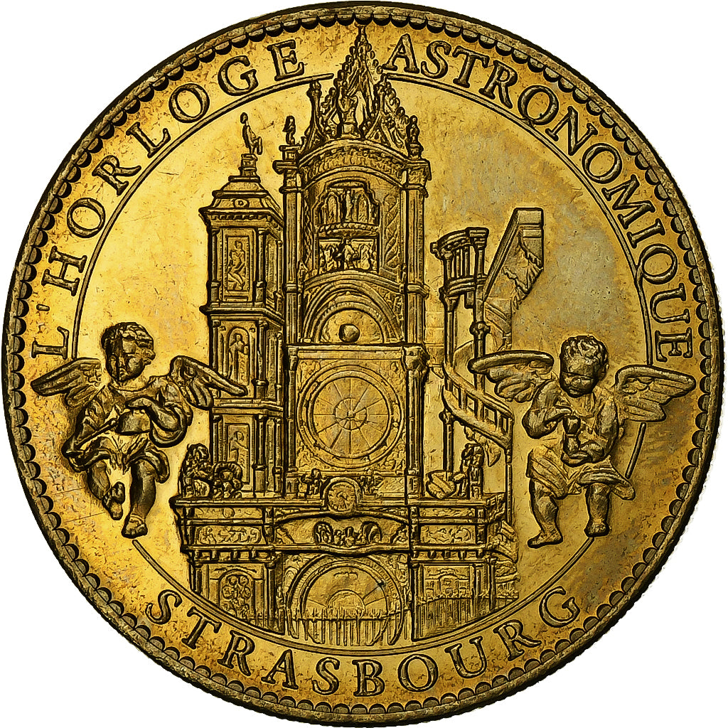 França, Tourist token, 67/ Horloge Astronomique - Strasbourg, 2011