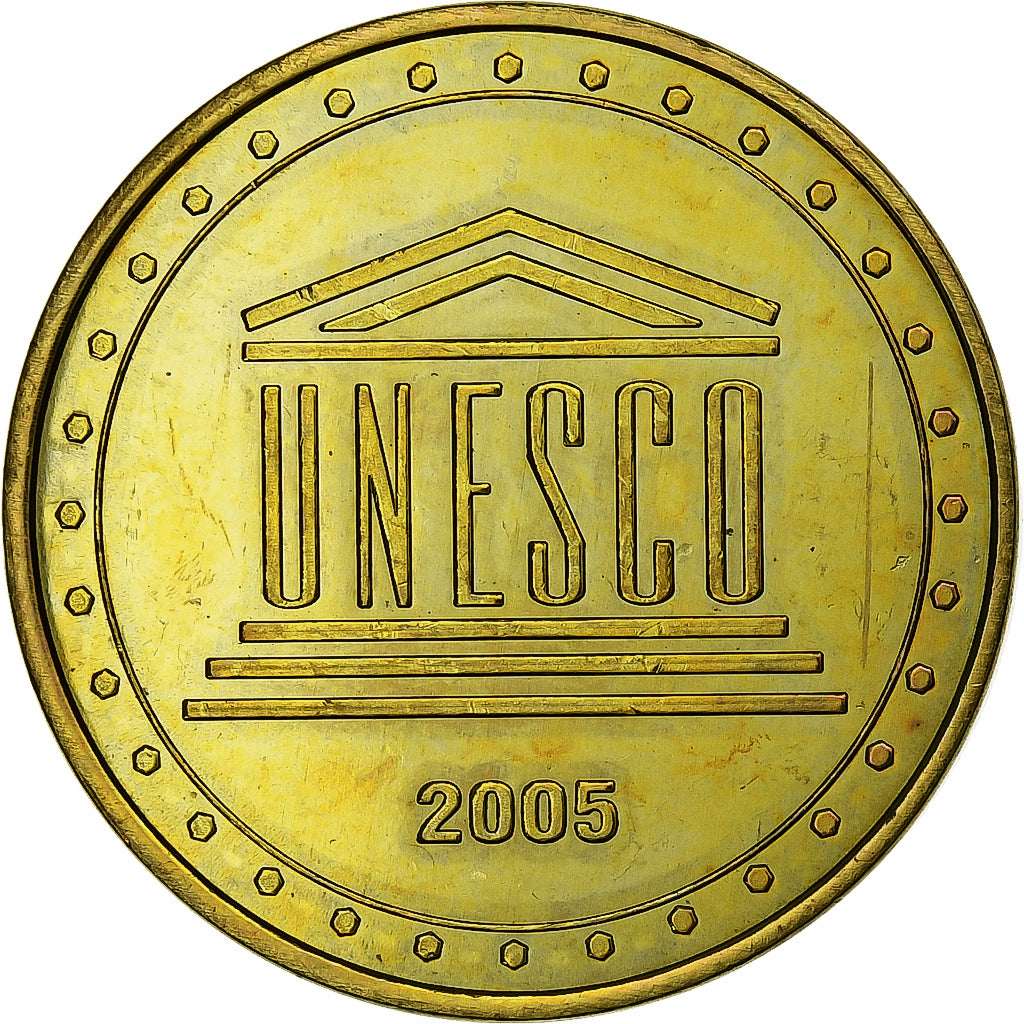 Francia, Tourist token, Unesco, Beffroi de Bergues, 2005, Cobre - níquel, EBC
