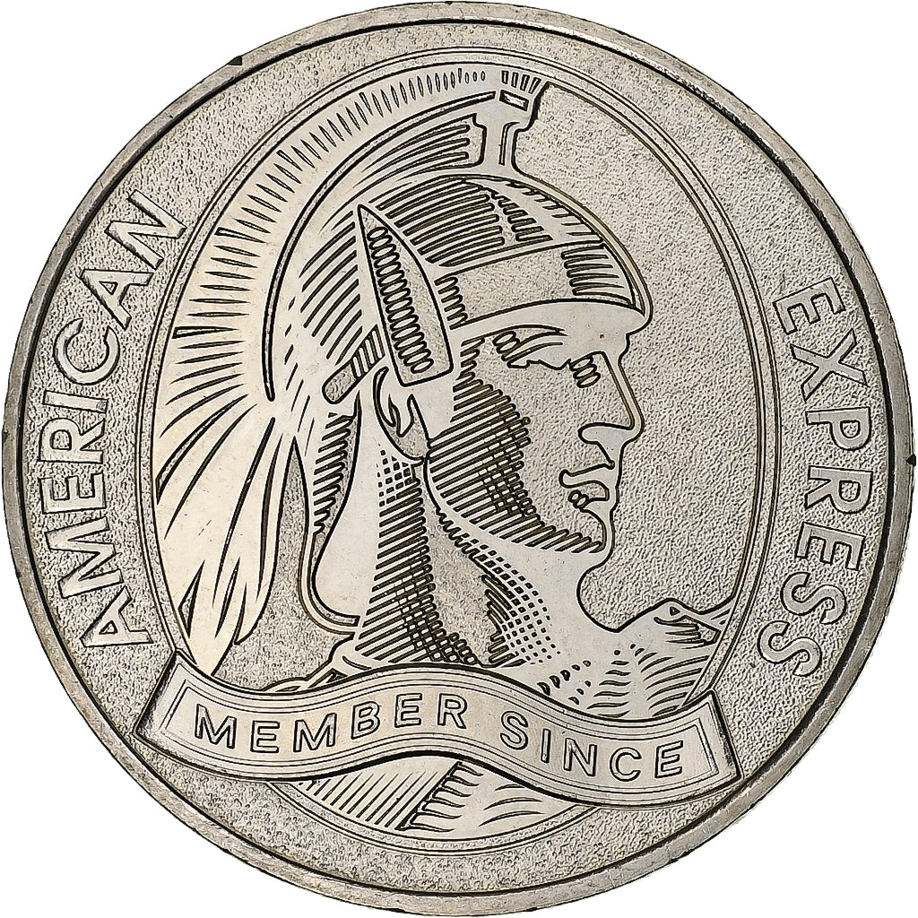 France, Medal, American Express, 2020, MDP, Copper-nickel, MS(60-62)