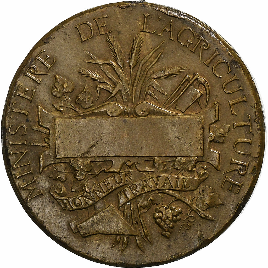 Francia, medalla, Ministère de l'Agriculture, n.d., Bronce, MBC+