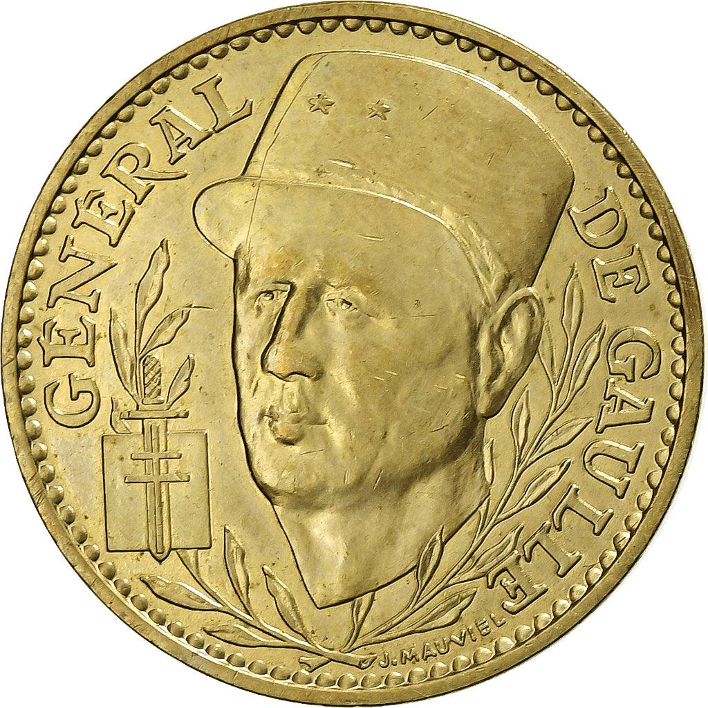 França, Token, 100e anniversaire de la naissance de Charles de Gaulle, 1990