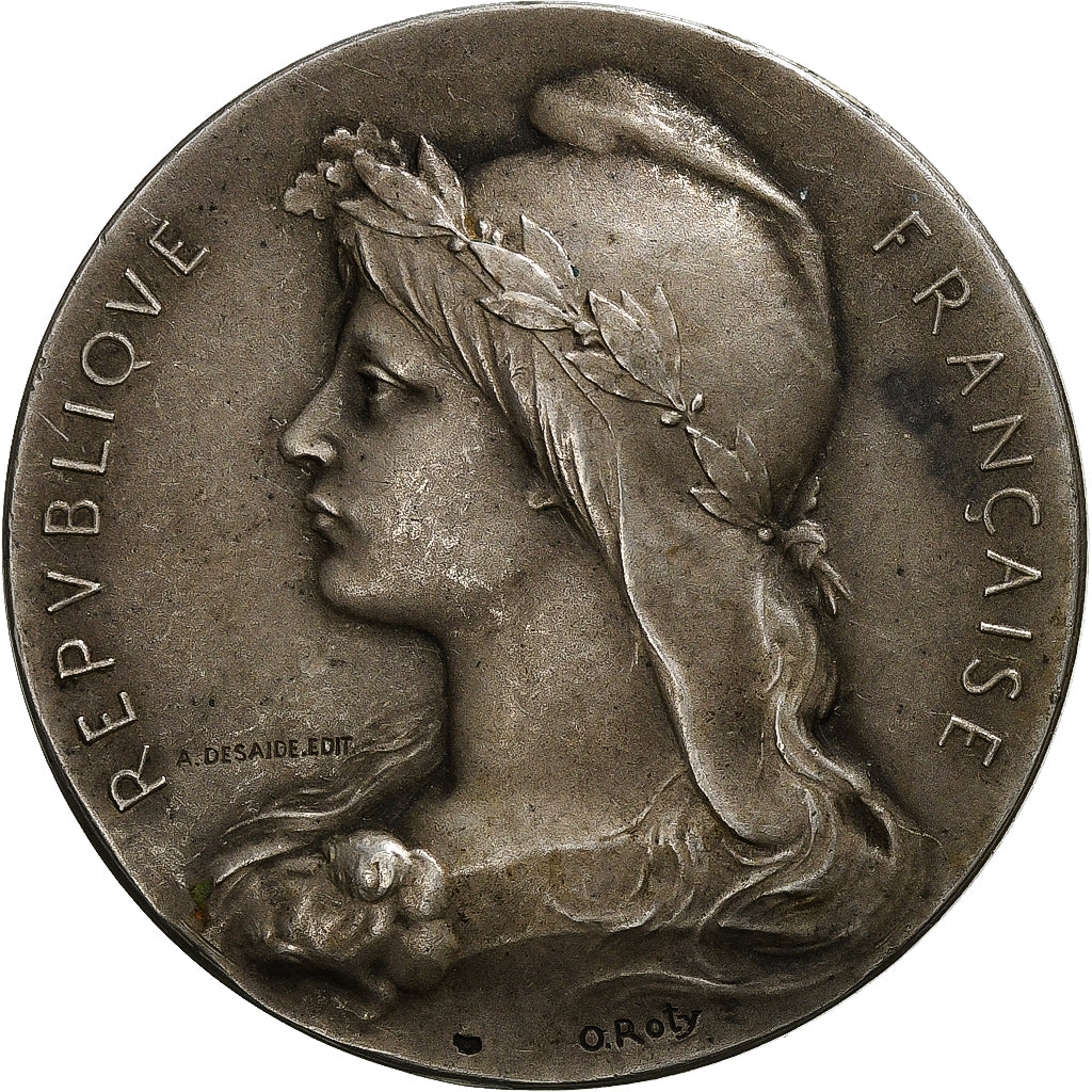 Francja, medal, Marianne, Préfet de la Seine Inférieure, n.d., Srebro, Roty