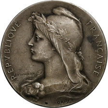 Francja, medal, Marianne, Préfet de la Seine Inférieure, n.d., Srebro, Roty
