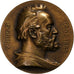 França, medalha, Victor Hugo, Souvenir du Centenaire, 1902, Bronze, MS(60-62)