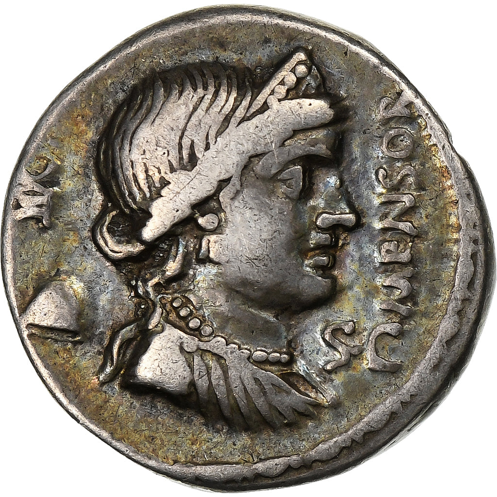 Farsuleia, Denarius, 75 BC, Rome, Silver, EF(40-45), Crawford:392/1b