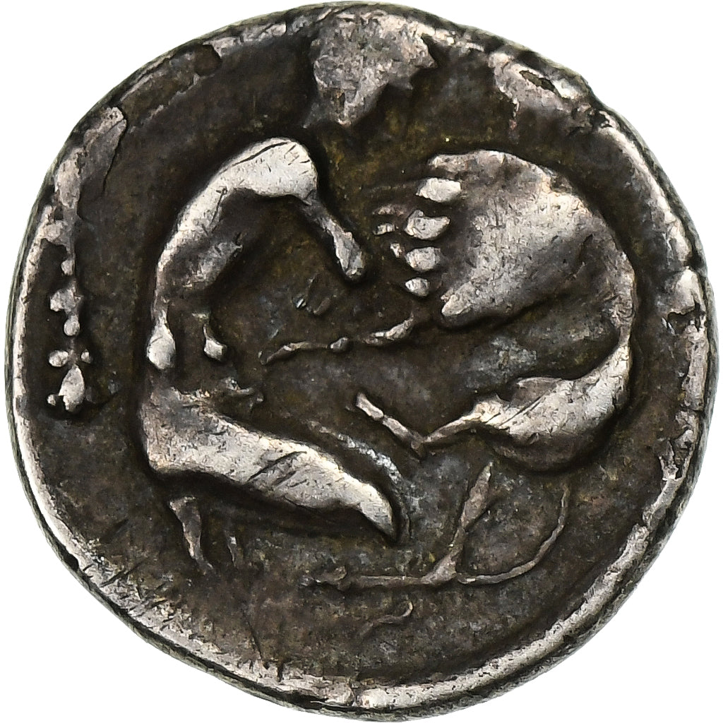 Lucania, Diobol, ca. 432-330 BC, Herakleia, Silver, EF(40-45), HGC:1-986, HN
