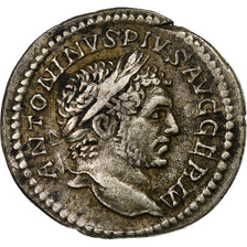 Caracalla, Denarius, 216, Rome, Silver, AU(50-53), RIC:281B