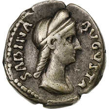 Sabina, Denarius, 136-138, Rome, Silver, EF(40-45), RIC:2571