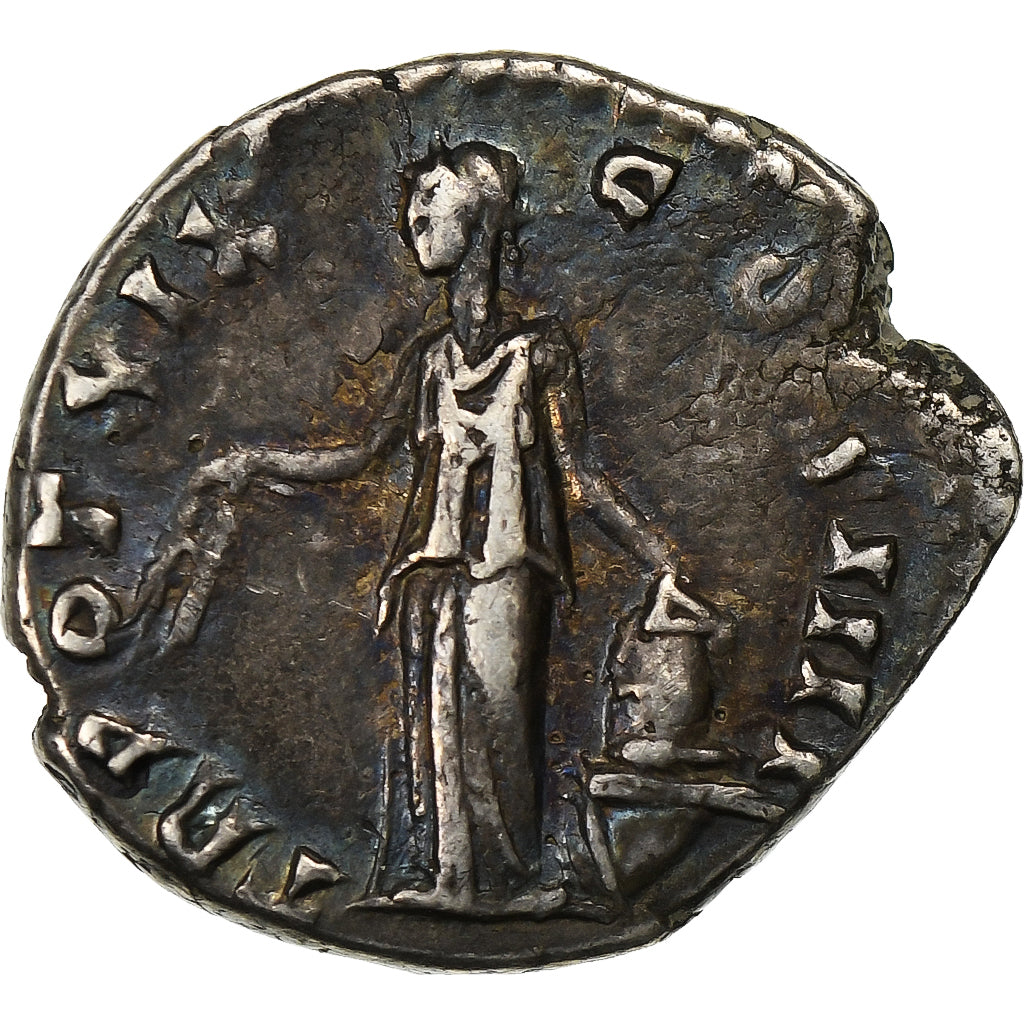 Antonin le Pieux, Denarius, 155-156, Rome, Argento, BB+, RIC:249