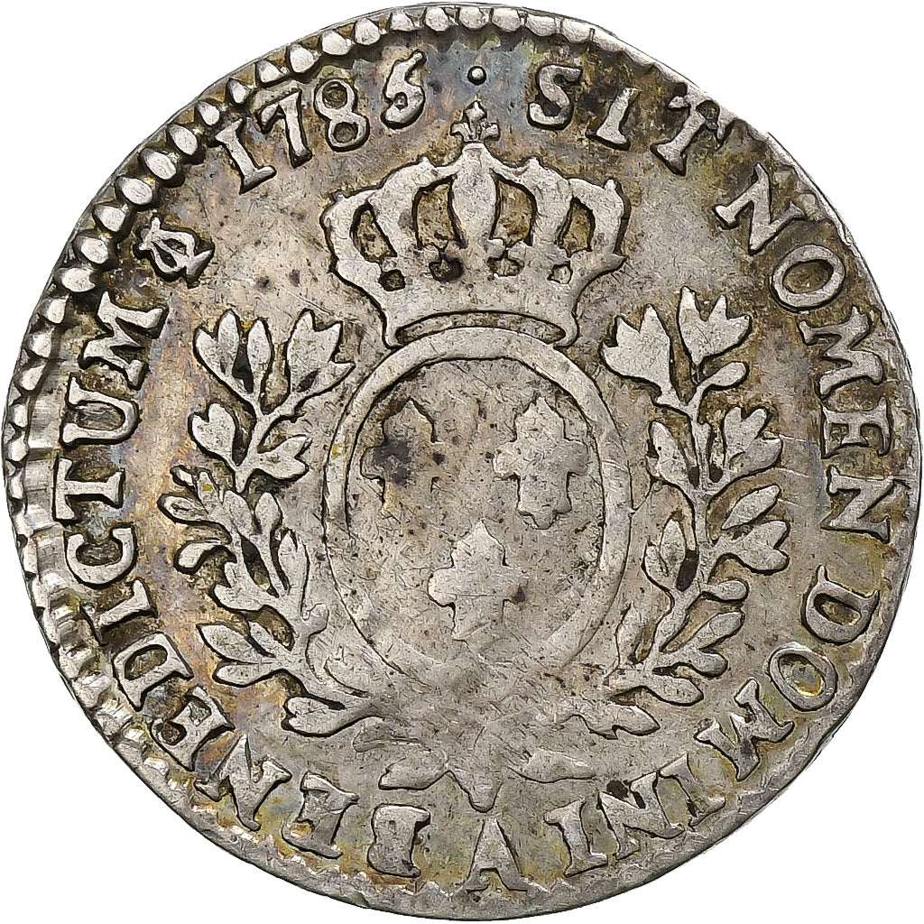 Frankrijk, Louis XVI, 1/10 Ecu, 1785, Paris, Zilver, FR+, Gadoury:353