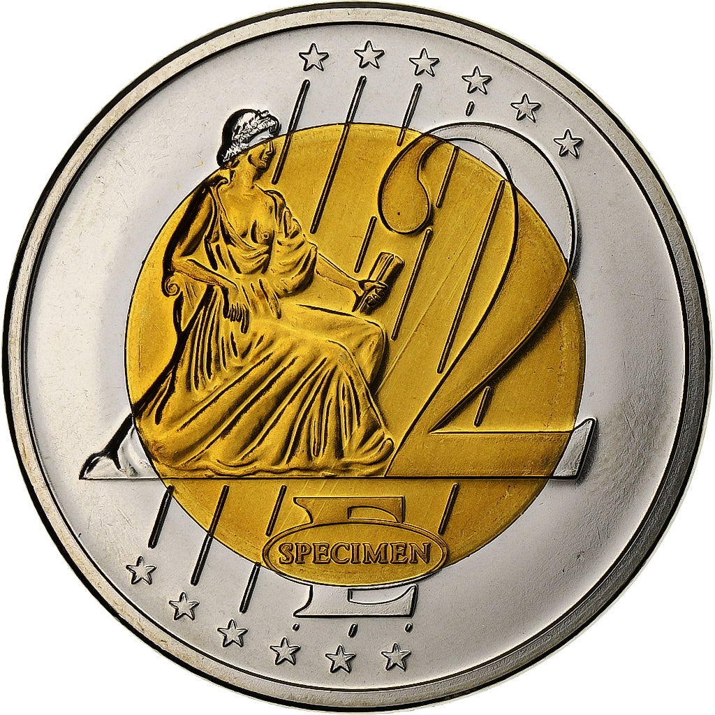 Vatican, 2 Euro, Essai-Trial, 2011, Bi-Metallic, MS(64)